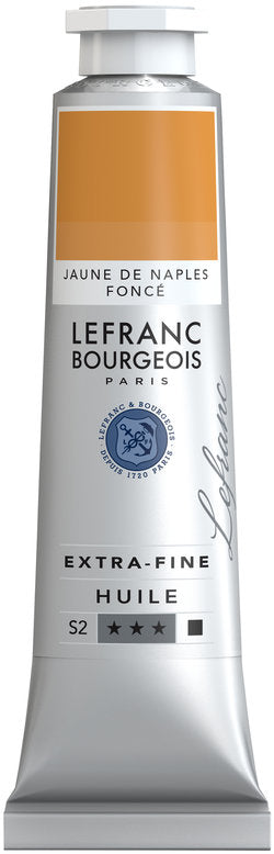 Lefranc & Bourgeois Extra-Fine Oil 40Ml Naples Yellow Deep