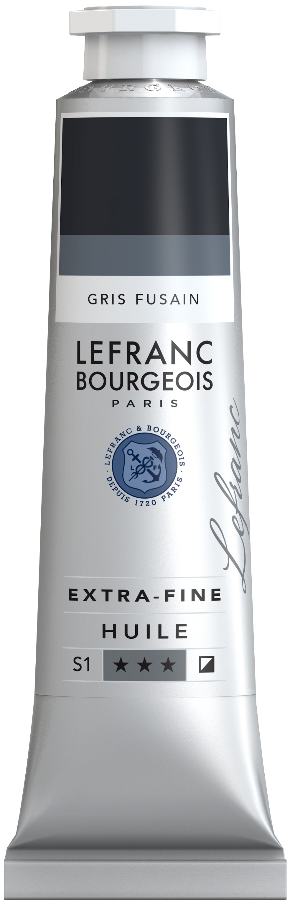 Lefranc & Bourgeois Extra-Fine Oil 40Ml Lamp Black