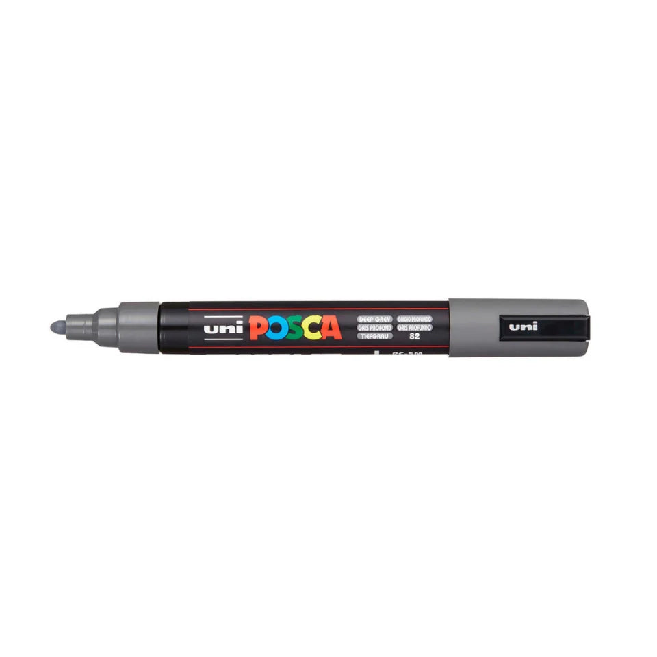UNI POSCA PC-5M DEEP GREY