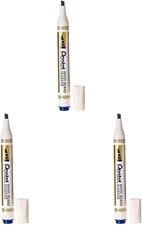 Pentel MW86 Whiteboard Marker COLOR BLUE - Chisel Tip