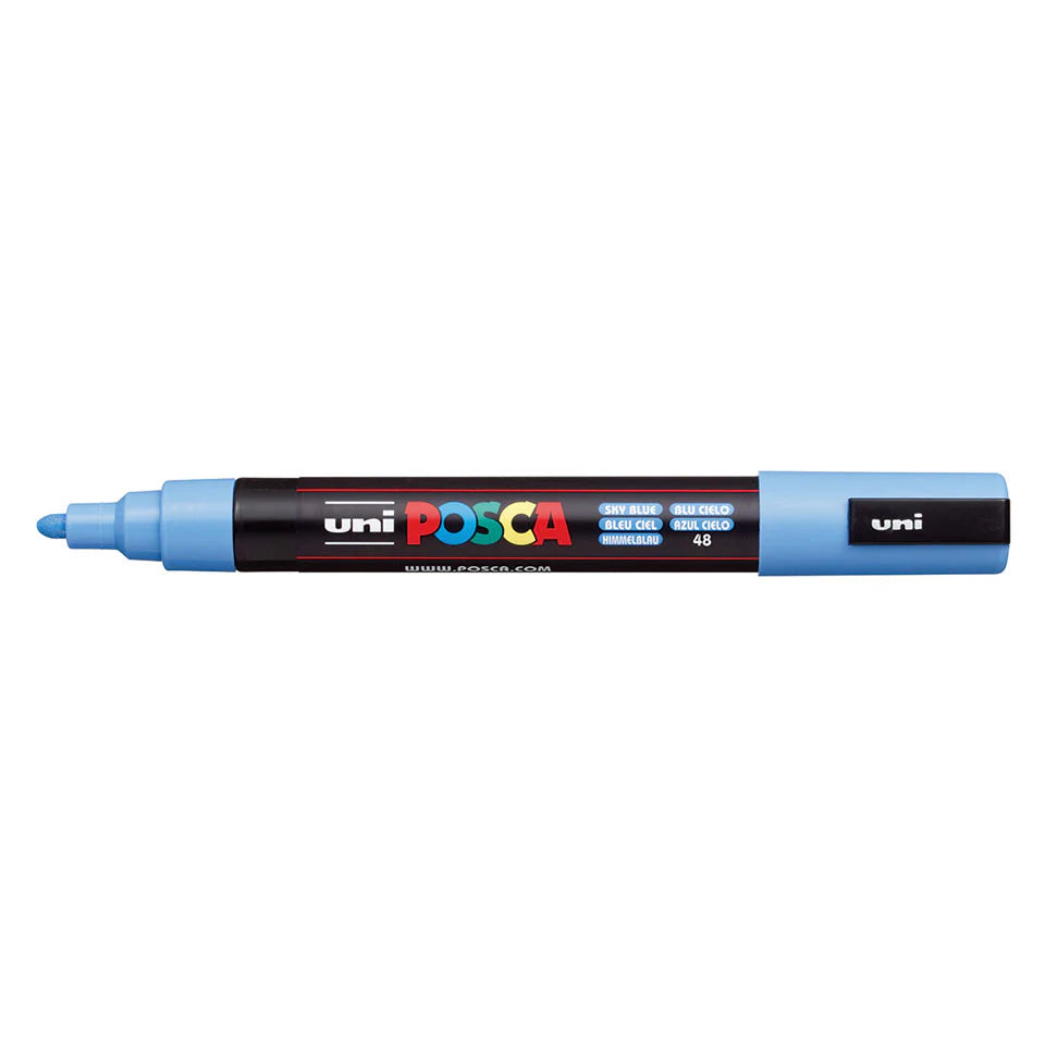 UNI POSCA PC-5M SKY BLUE