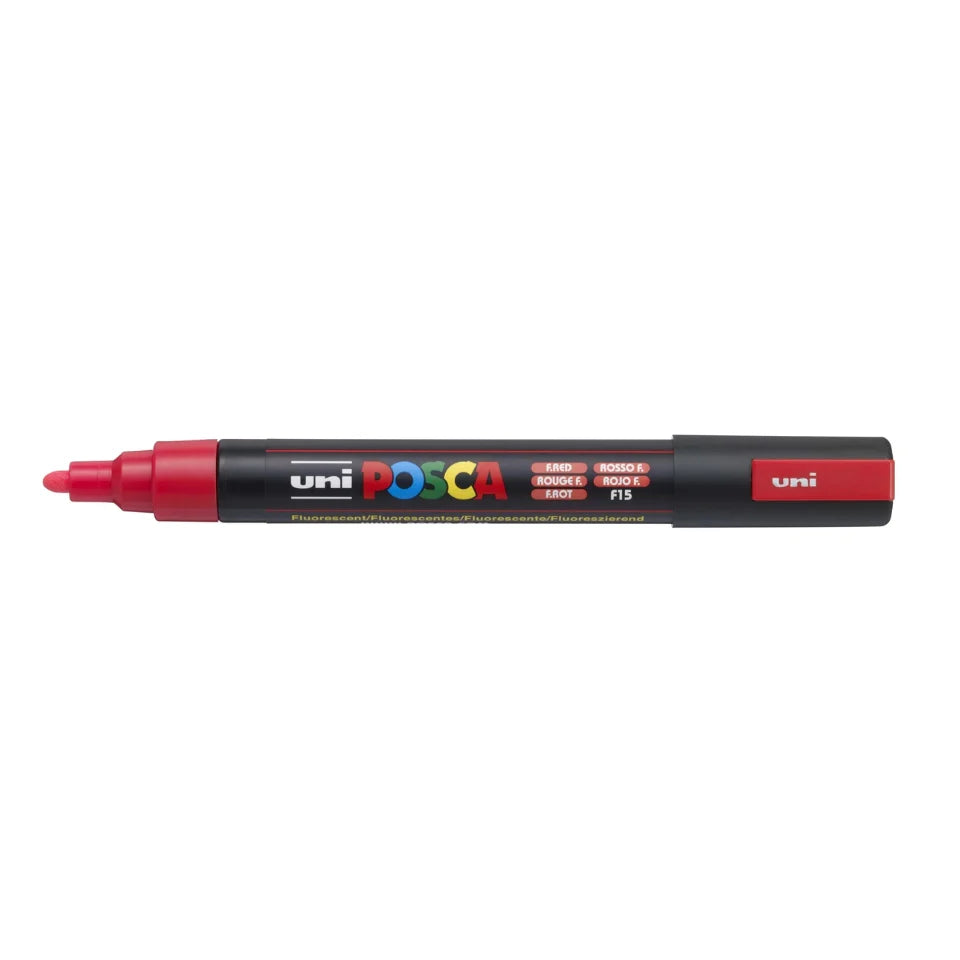 UNI POSCA PC-5M FLUORO RED
