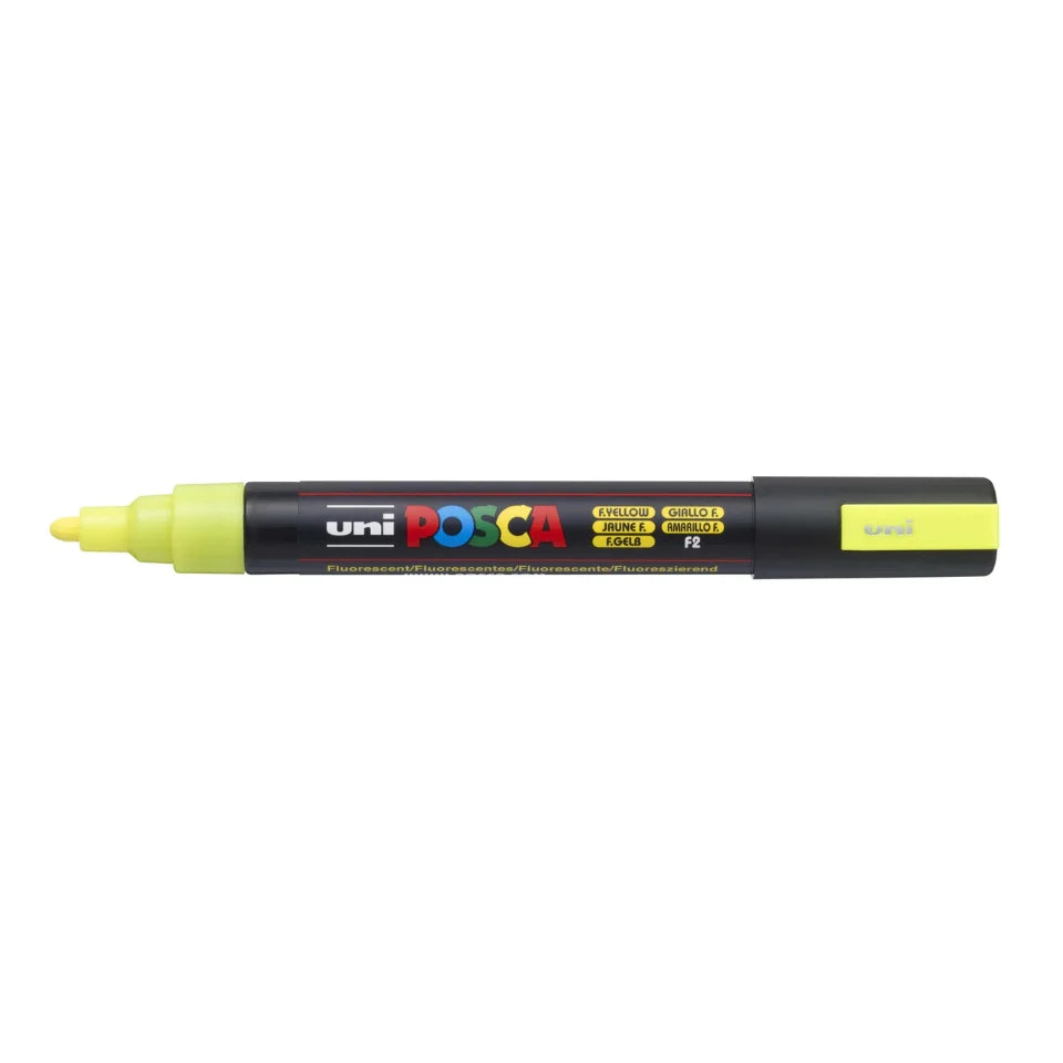UNI POSCA PC-5M FLUORO YELLOW