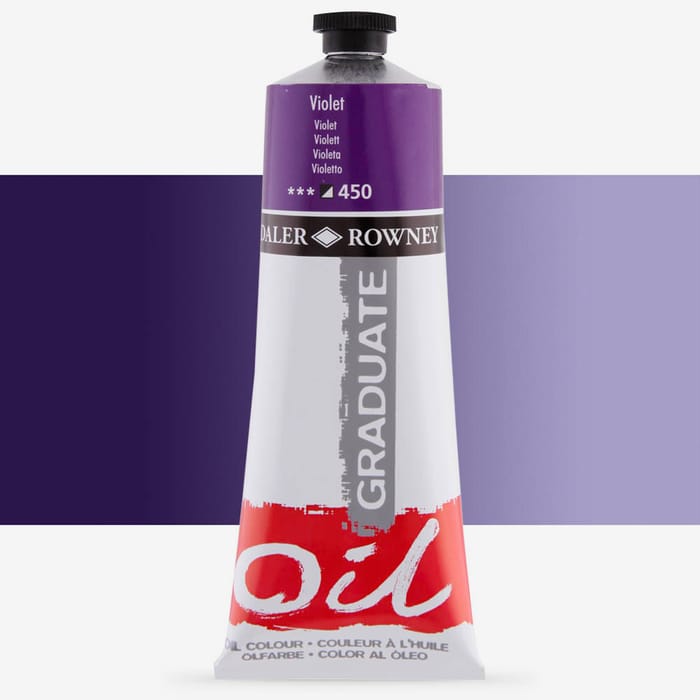 Daler-Rowney Graduate Oil Paint  200ml Violet