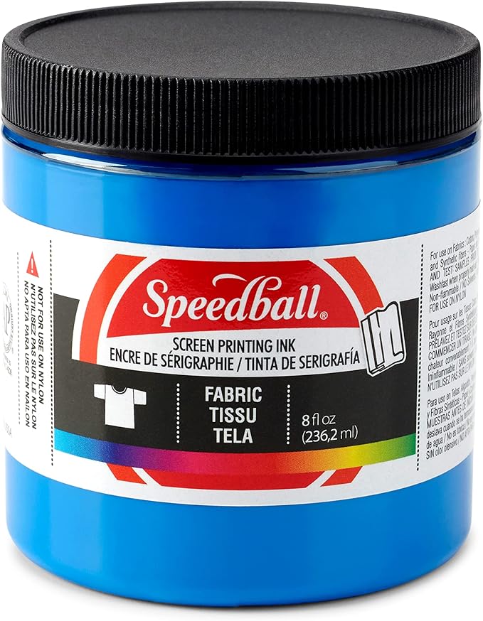 Speedball Art Products Fabric Screen Printing Ink-Blue
