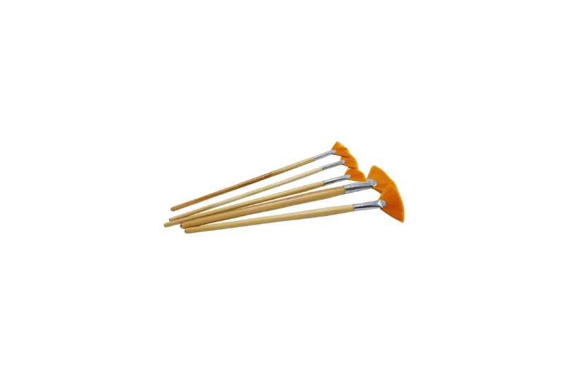 5 PCS FAN BRUSH SET