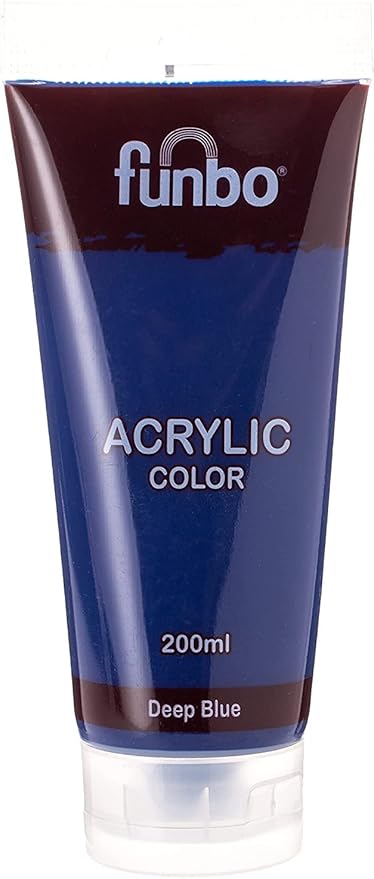 Funbo ACRYLIC TUBE 200ml DEEP BLUE