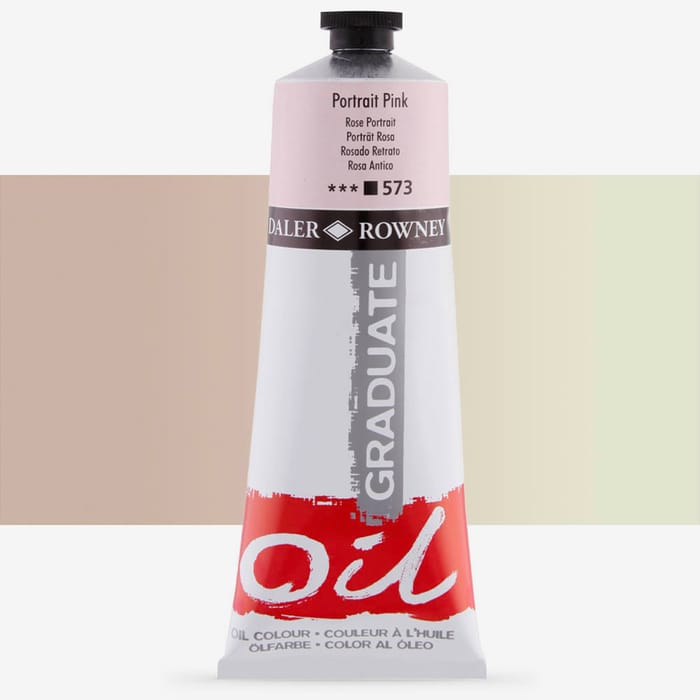 Daler-Rowney Graduate Oil Paint 200ml Portrait Pink (Peach Pink)