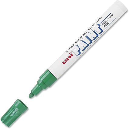 Paint Marker Bullet tip Color Green