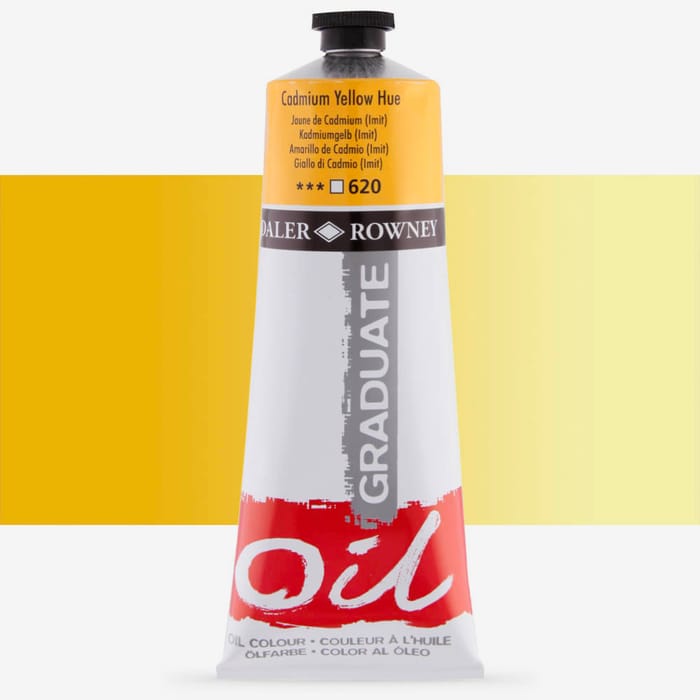 Daler-Rowney Graduate Oil Paint 200ml Cadmium Yellow Hue