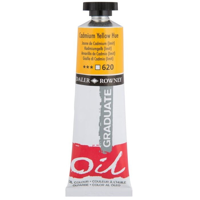 Daler-Rowney Graduate Oil Paint - Cadmium Yellow Hue - 38ml