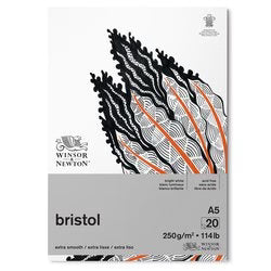 Winsor & Newton Bristol Pad 250GSM A5 20 Sheet