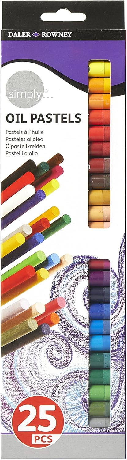Daler Rowney Pack 25 Simply Oil Pastels