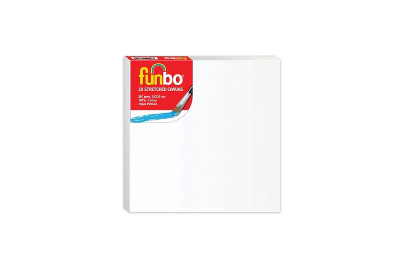 Funbo Stretched 3D Canvas 30x30cm 380 GSM