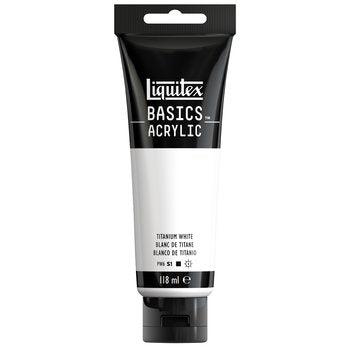 Liquitex Basics Acrylic 118ml Titanium White