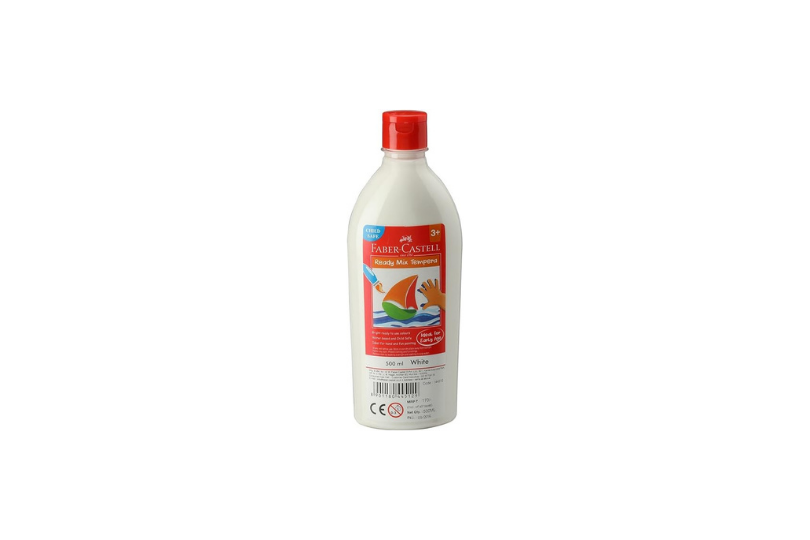 Faber Castell Tempera Paint 500ml White