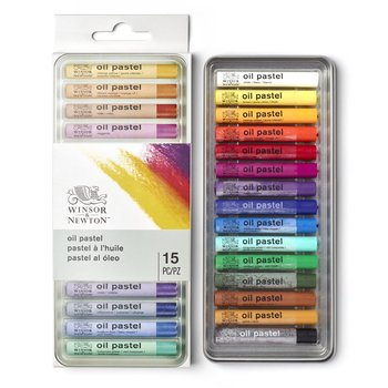 Winsor & Newton Professional Oil Pastels, Set of 15