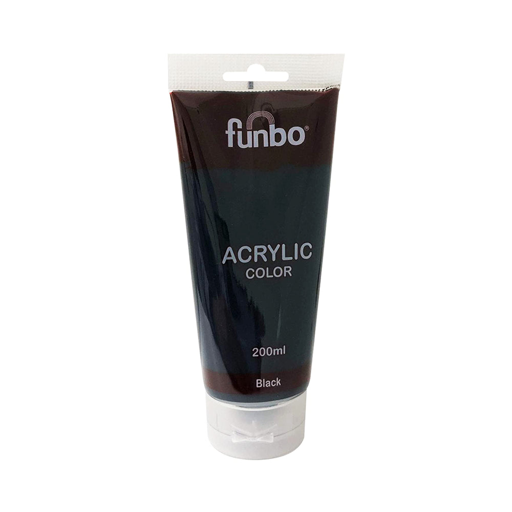 Funbo Acrylic Tube 200 ml Black