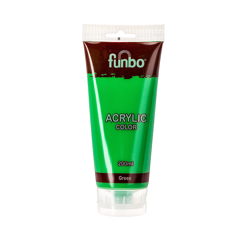 Funbo Acrylic Tube 200 ml Green