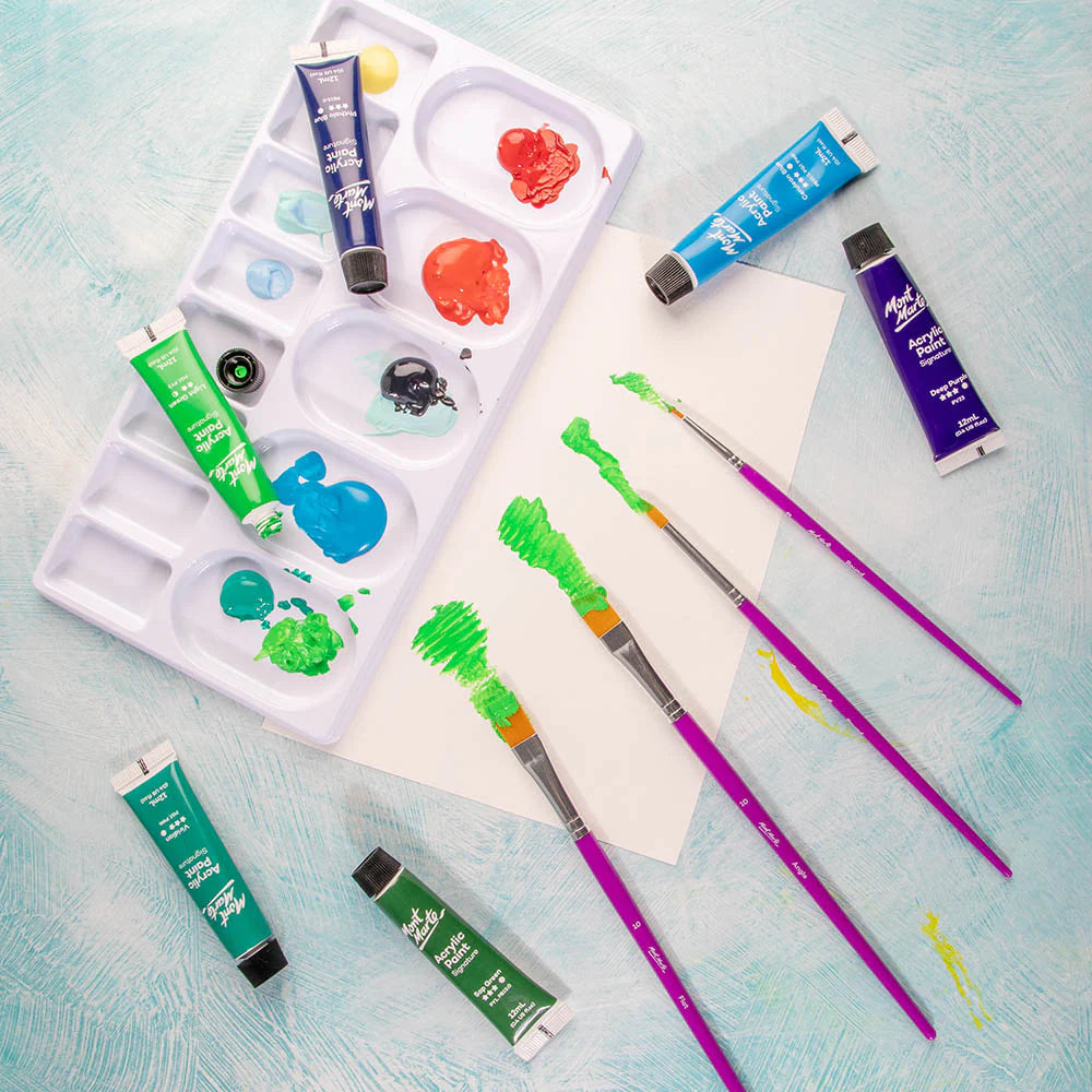 Mont Marte Assorted Brush Set Discovery 4pc