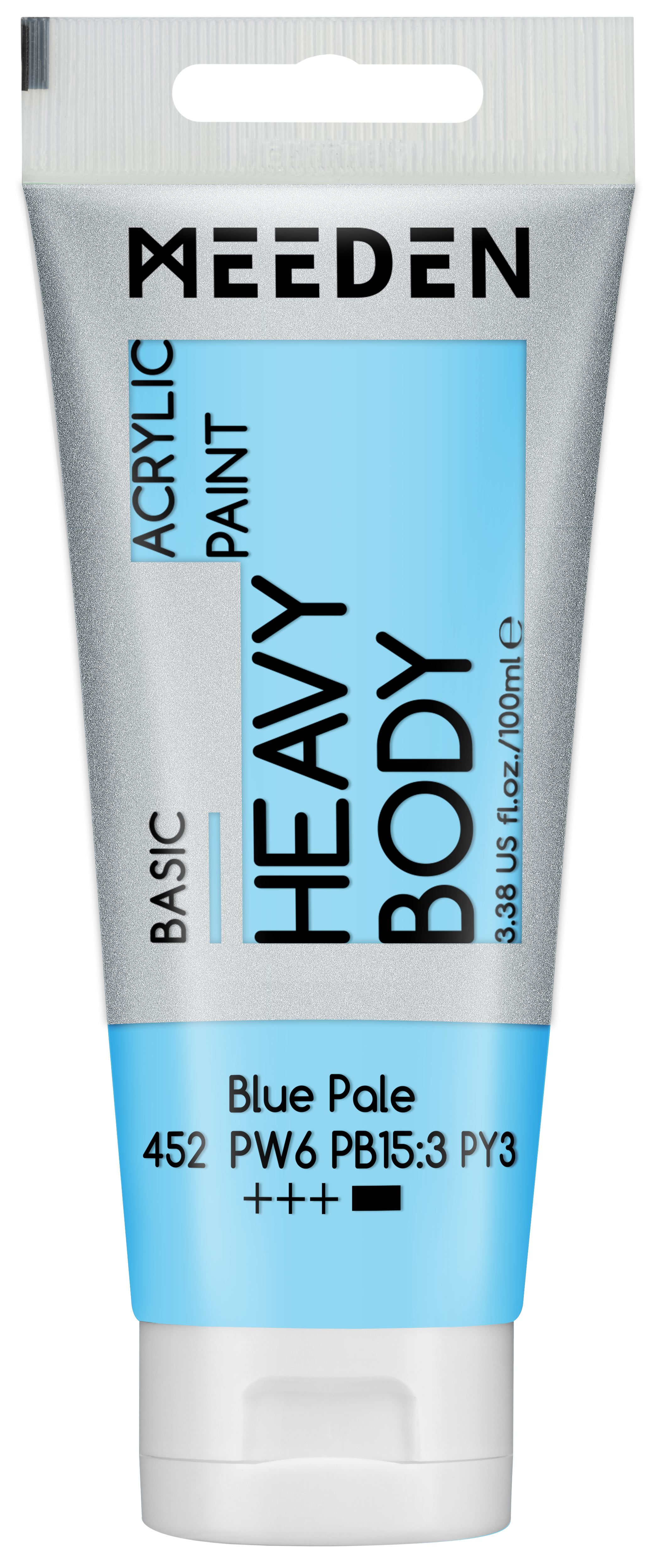 Meeden Heavy Duty Acrylic Paint 100ml Blue Pale