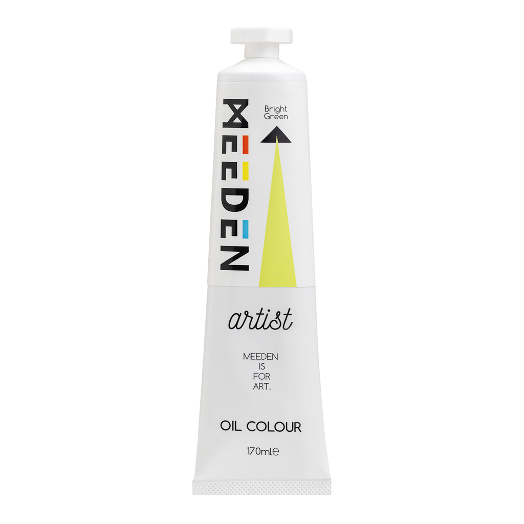Meeden Artist Oil Paint Bright Green - 170ml/5.7oz