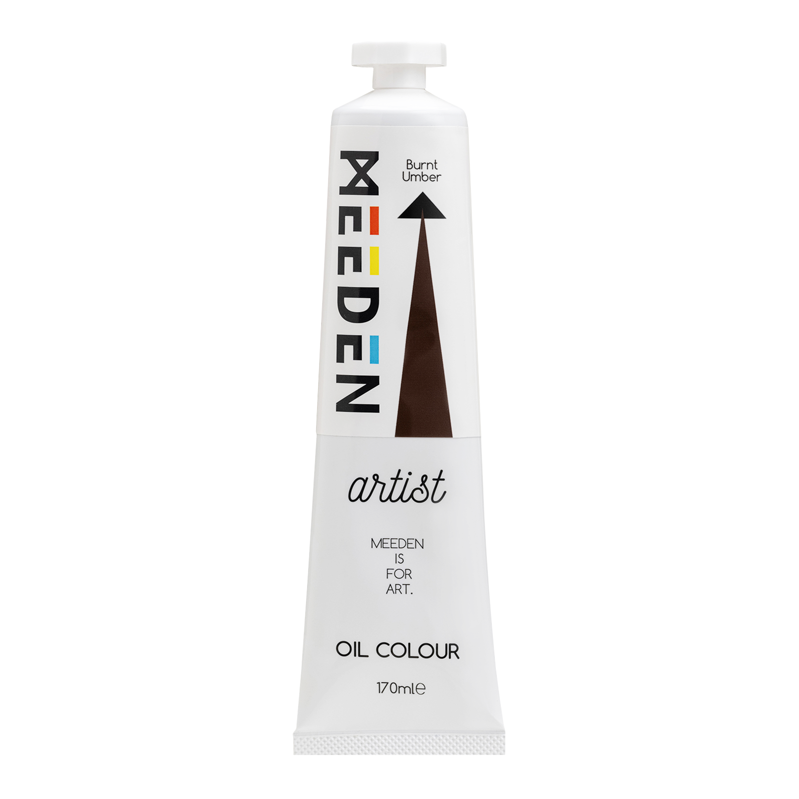Meeden Artist Oil Paint Burnt Umber - 170ml/5.7oz