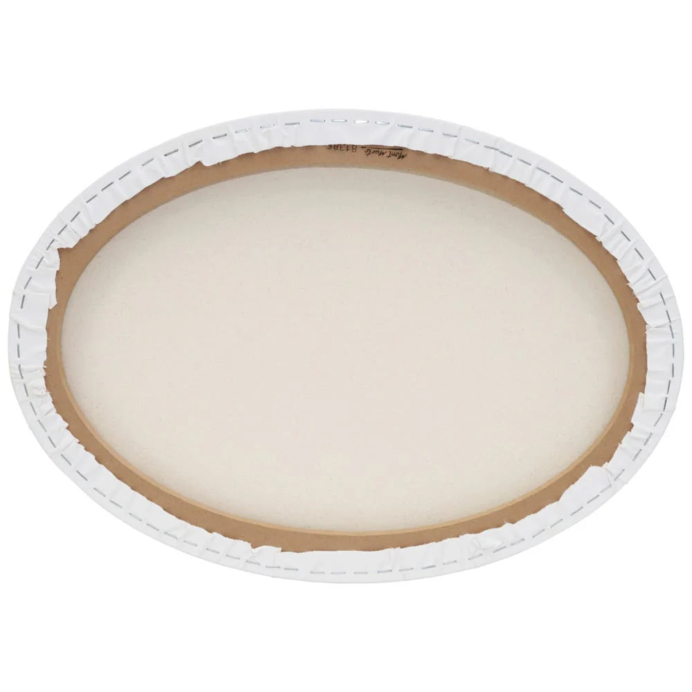 Mont Marte Double Thick Canvas Oval Signature 35.6 x 50.8cm (14 x 20in)