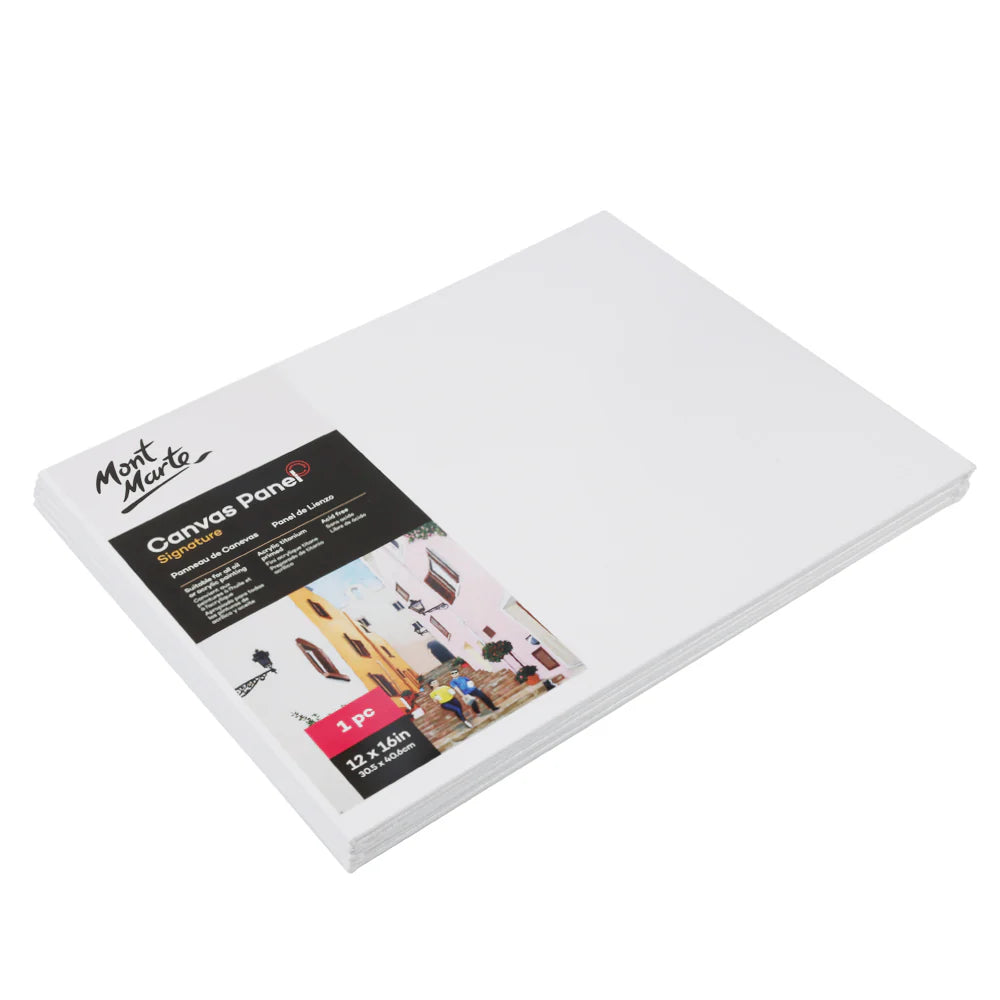 Mont Marte Canvas Panel Signature 1pc 30.5 x 40.6cm (12 x 16in)