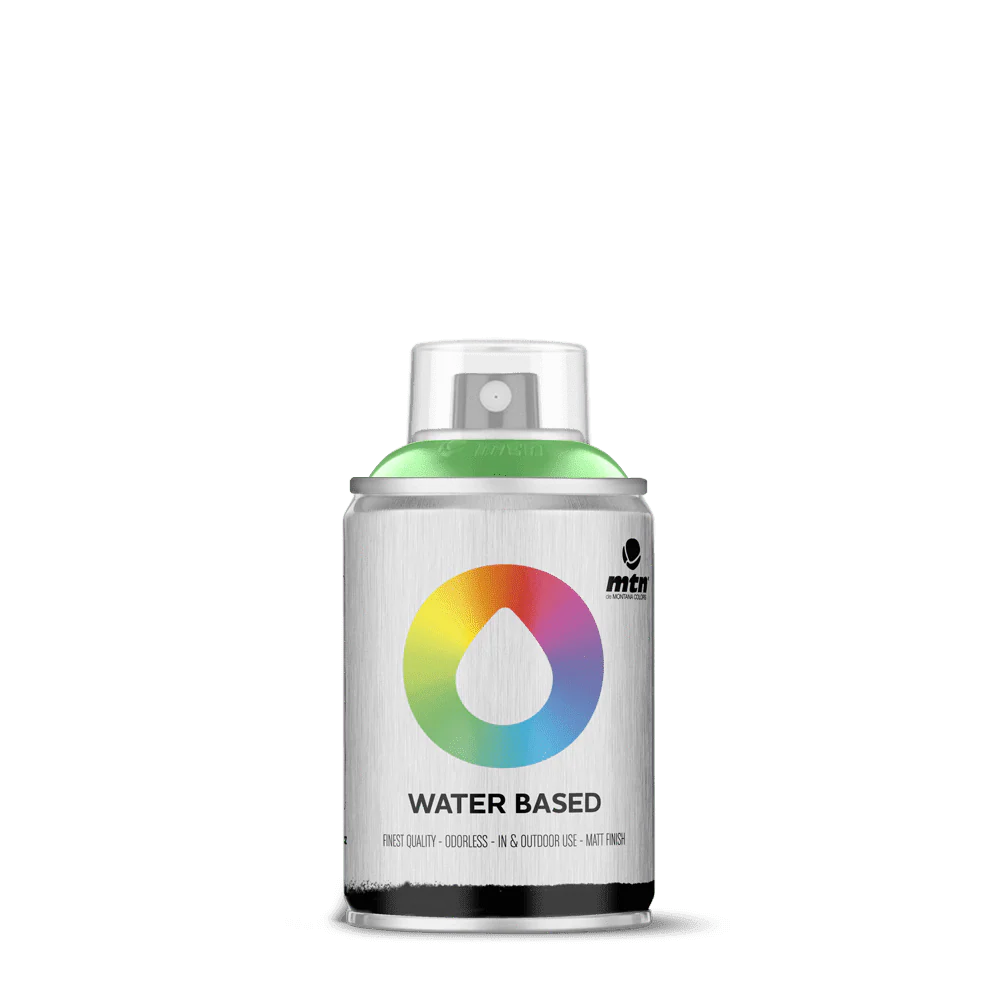 MTN WATERBASED SPRAY PAINT 100 BRILLIANT GREEN 100ML