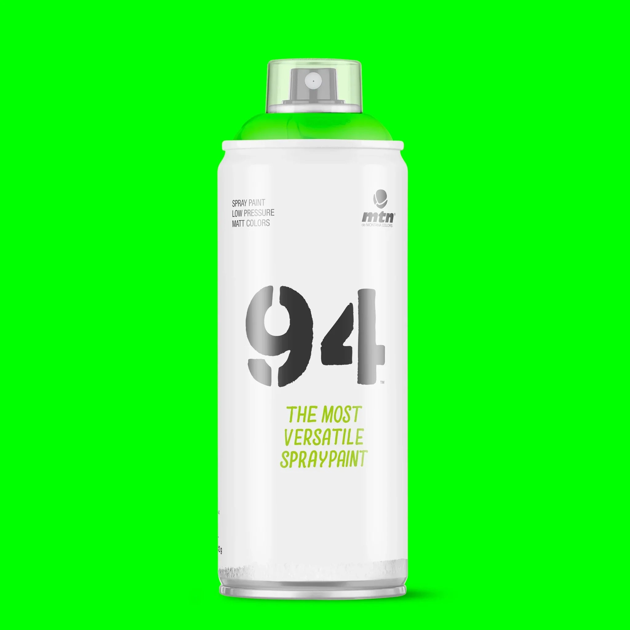 MTN 94 SPRAY PAINT FLUORESCENT GREEN 400ML