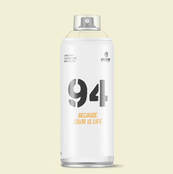 MTN 94 SPRAY PAINT RV-1013 BONE WHITE 400ML