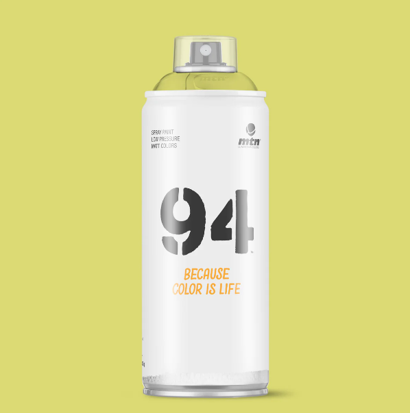 MTN 94 SPRAY PAINT RV-1016 LEMON YELLOW 400ML