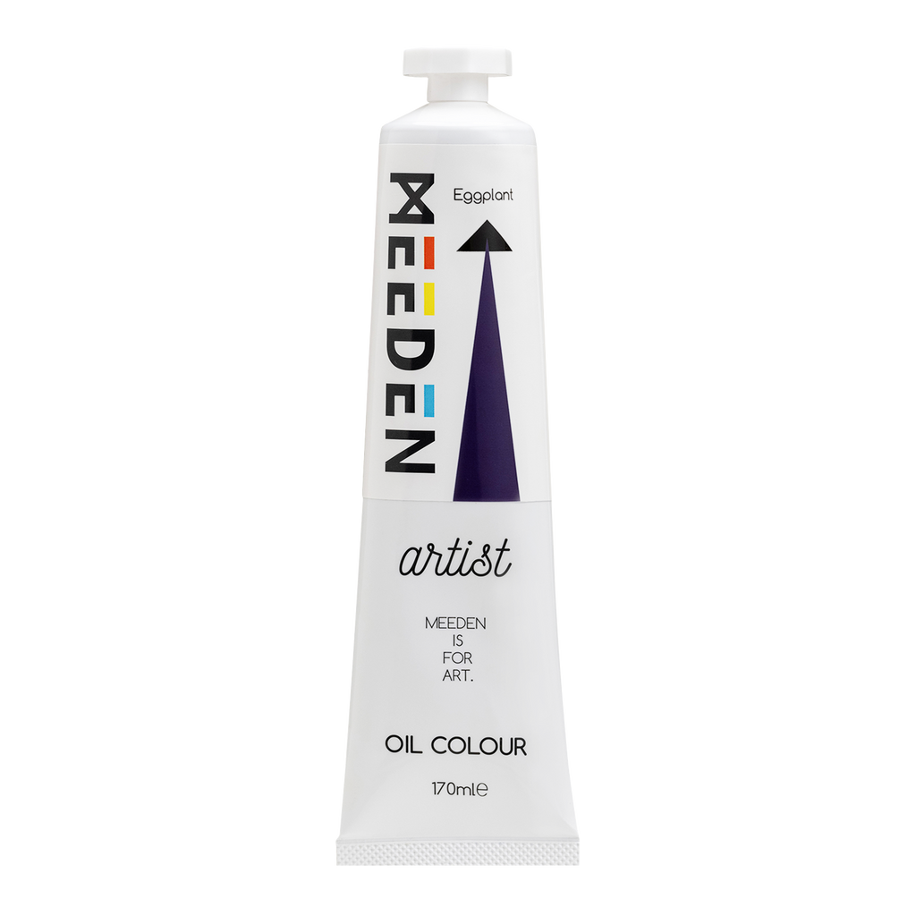 Meeden Artist Oil Paint Eggplant - 170ml/5.7oz