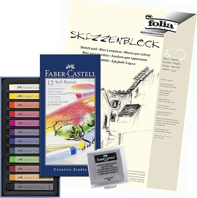 Faber-Castell Creative Studio 128312 Soft Pastel Chalk