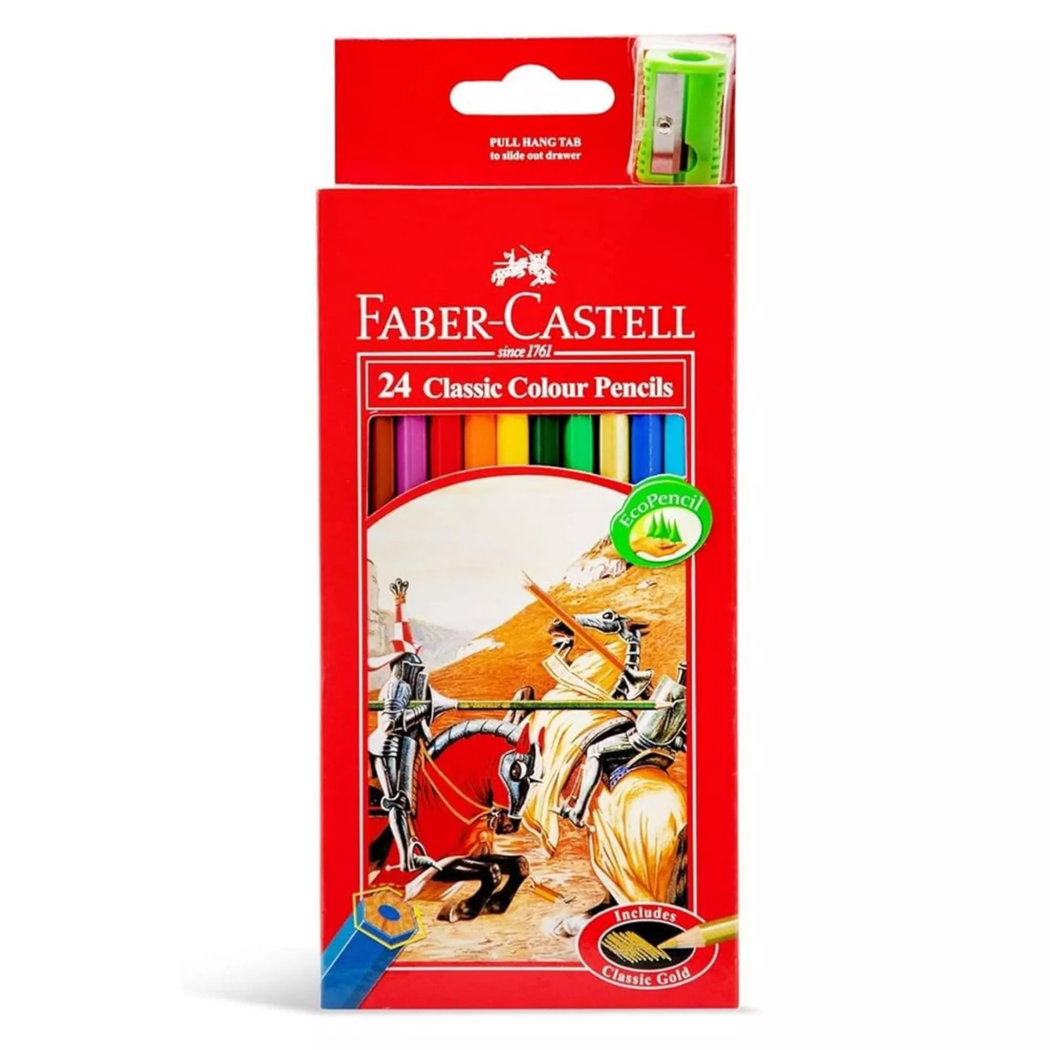 Faber Castell Classic Colour Pencils Box 24