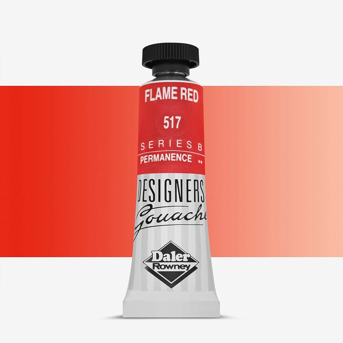 Daler-Rowney Designers' Gouache Paint 15ml Middle Orange