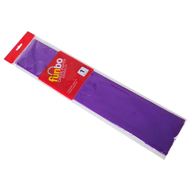 CREAP PAPER 23GSM SIZE 200X50CM- VIOLET COLOR