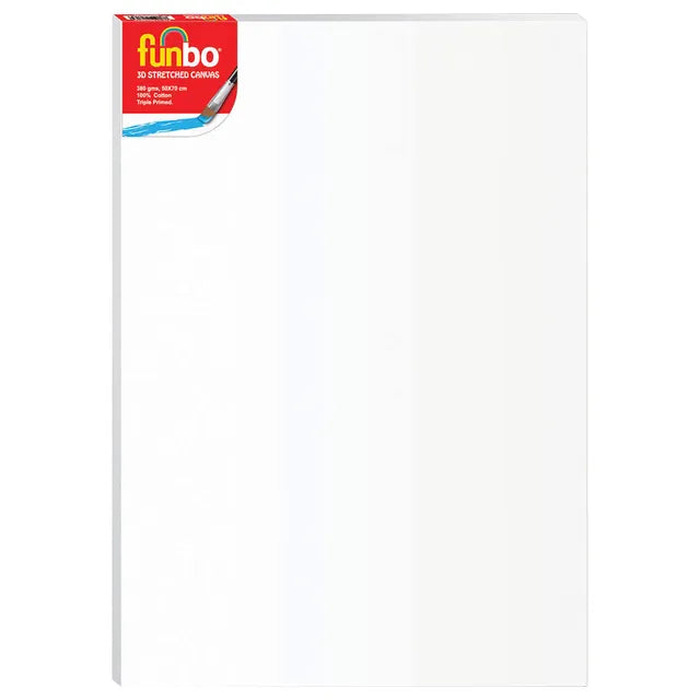 Funbo - Stretched 3D Canvas 380gms - 50x70 cm