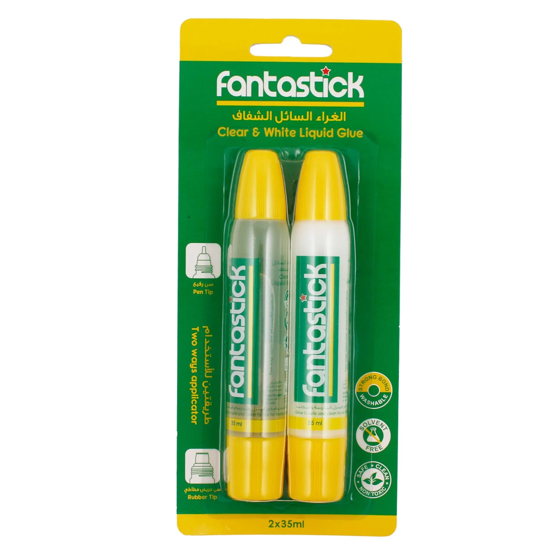 Fantastick Liquid Glue, 2 pcs, GLCW35