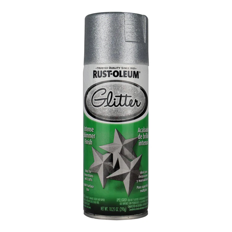 Rust-Oleum  Specialty Glitter Spray Paint 290g Silver