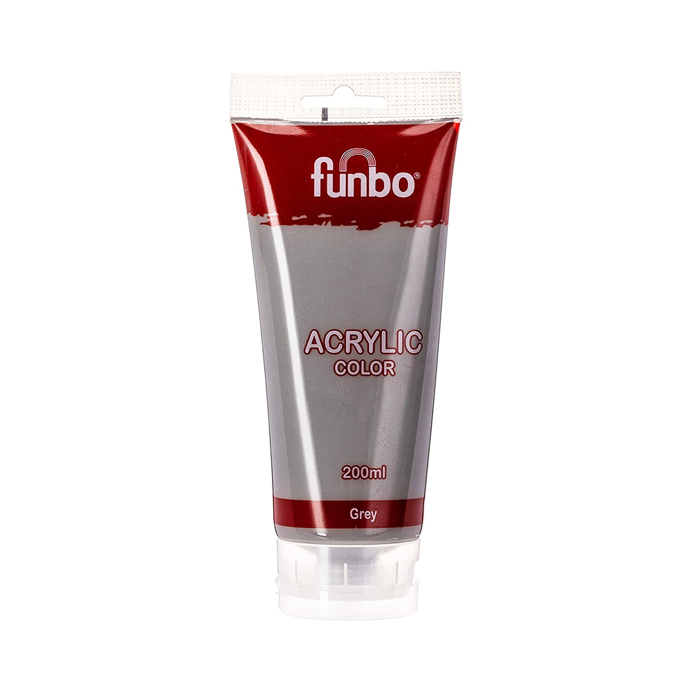 Funbo Acrylic Tube 200 ml Grey