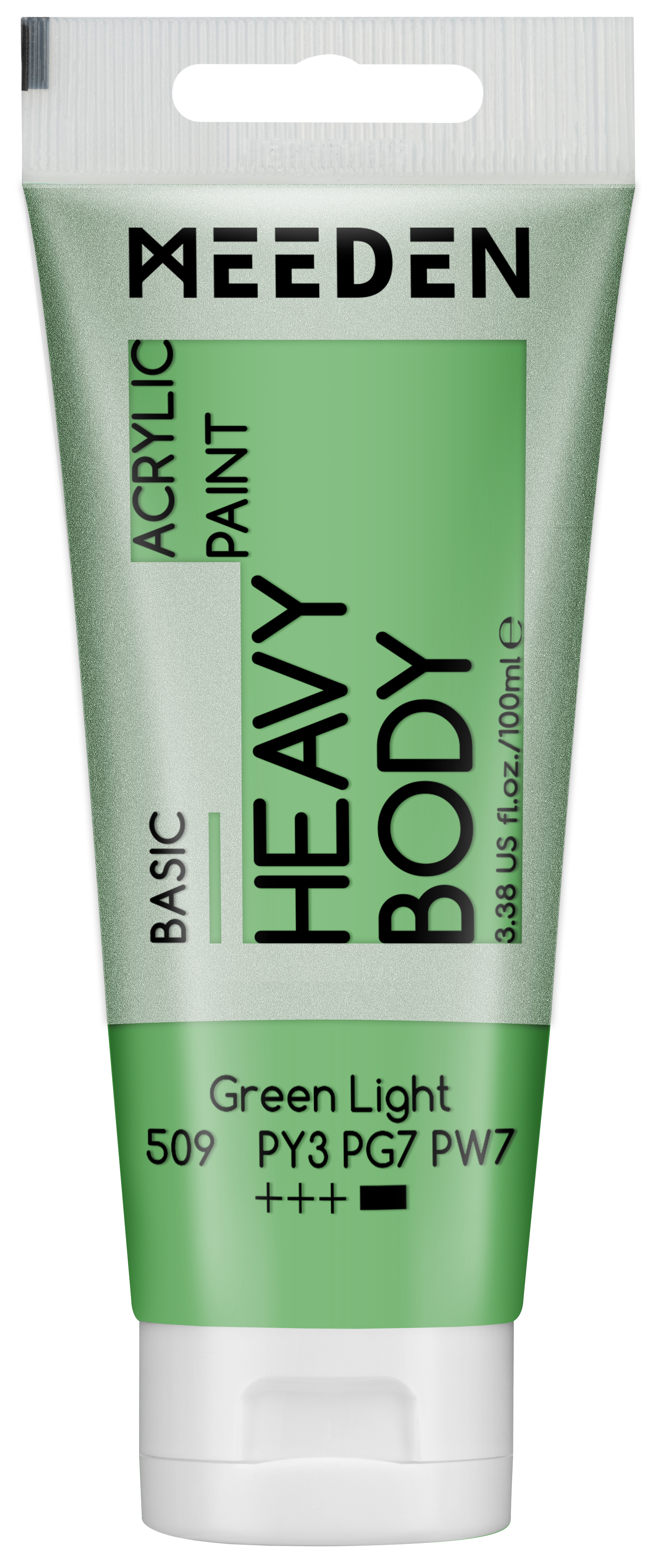 Meeden Heavy Duty Acrylic Paint 100ml Green Light
