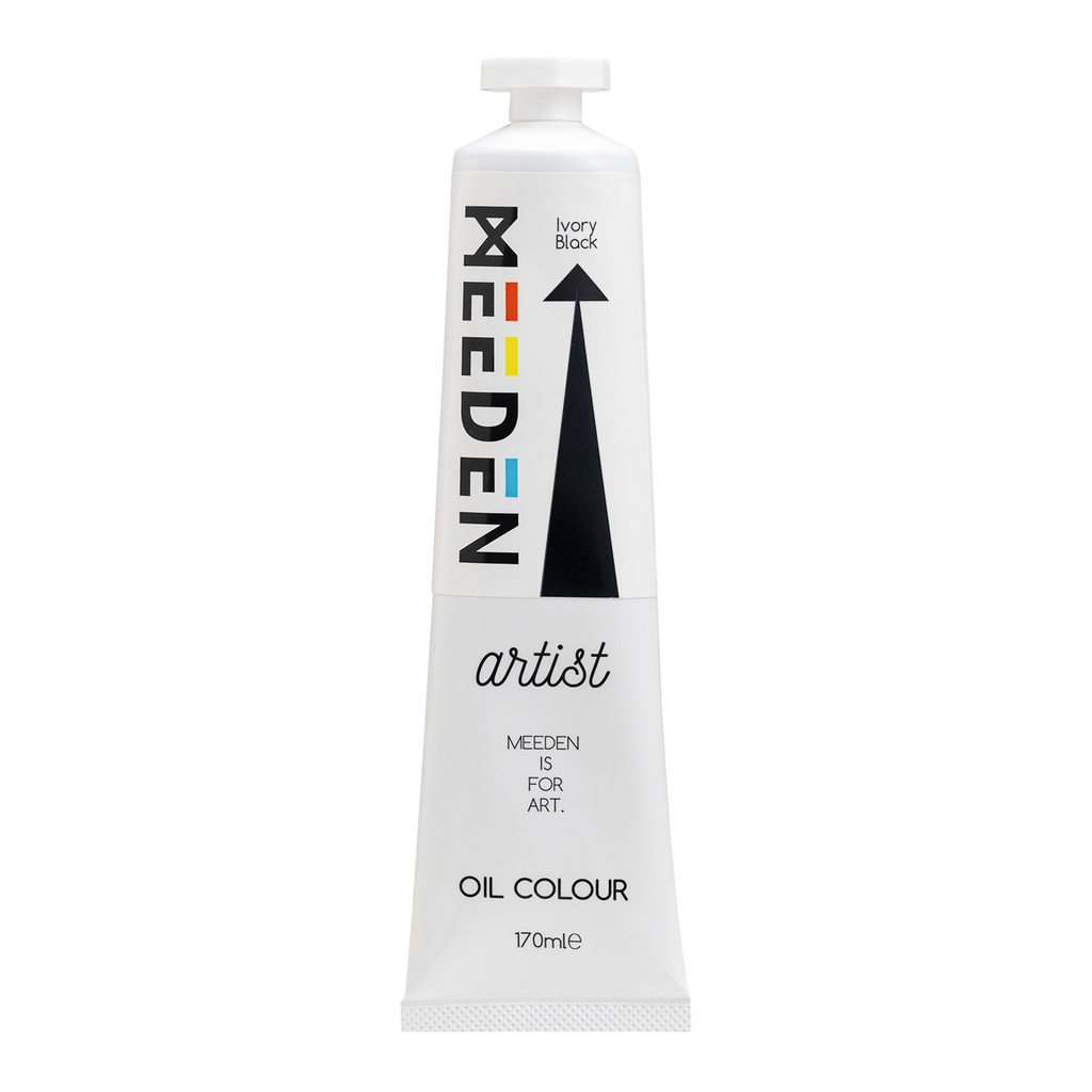 Meeden Artist Oil Paint Mars Black - 170ml/5.7oz