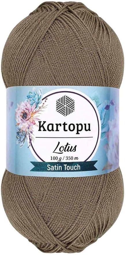 Kartopu K833 Lotus Knitting Yarn 100 g, 350 Meter Length