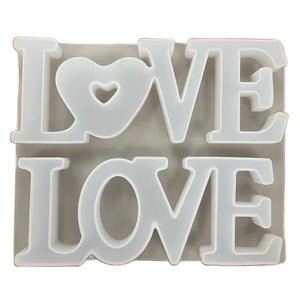 RESIN MOLD LOVE LOVE-3