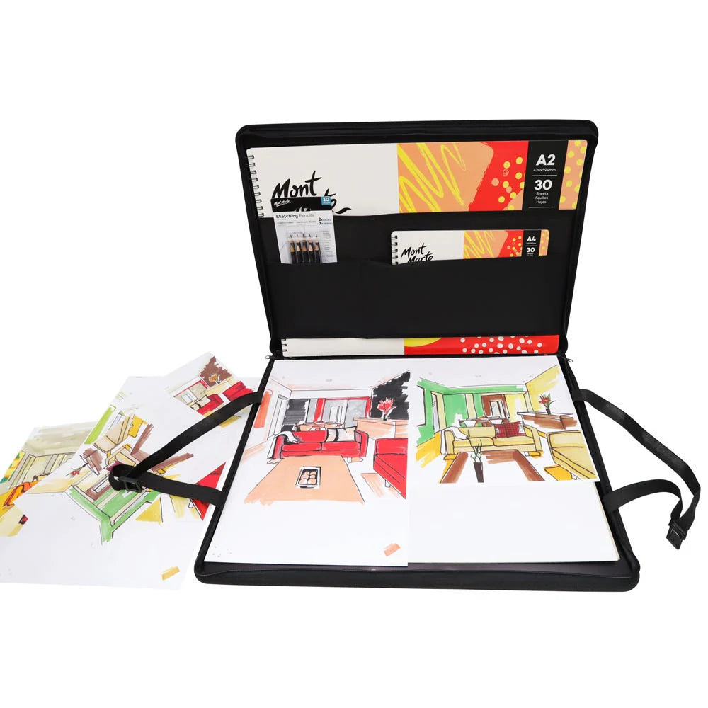 Mont Marte Portfolio A2 Signature 594 x 420mm (23.4 x 16.5in)