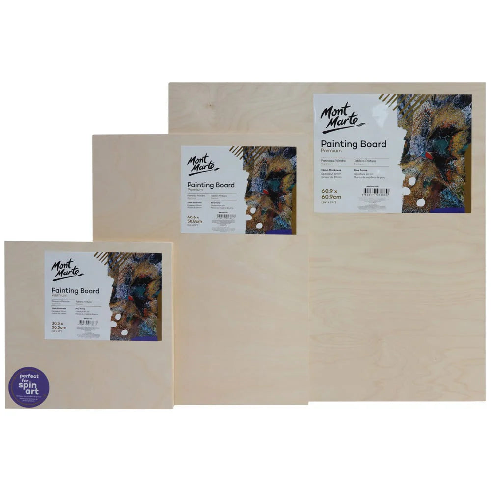 Mont Marte Painting Board Premium 30.5 x 30.5cm (12 x 12in)