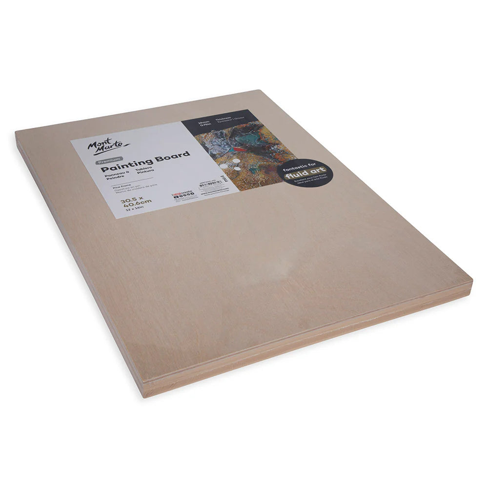 Mont Marte Painting Board Premium 30.5 x 40.6cm (12 x 16in)