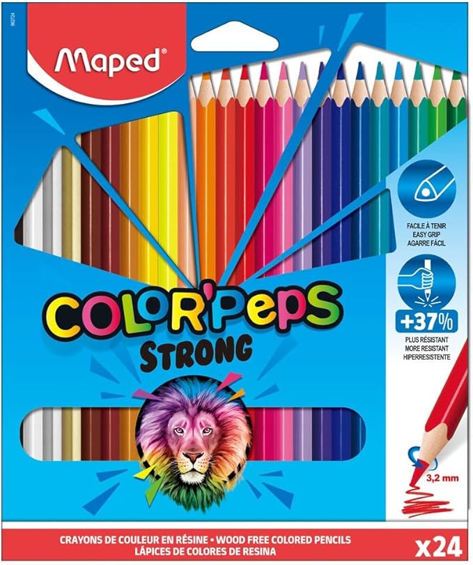 Maped Color Peps Coloring Pencils 24 Colors